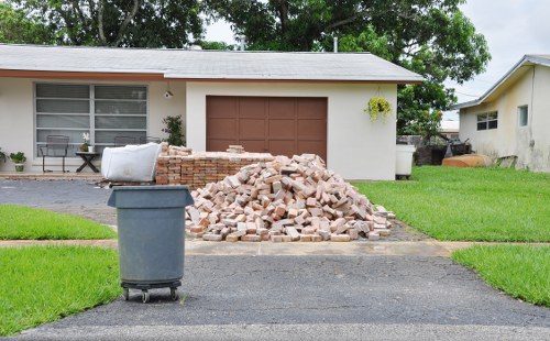 Detailed house clearance process in a Carshalton property