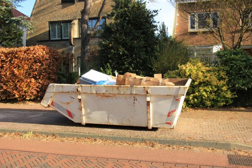 Garage clearance services including sorting and removal